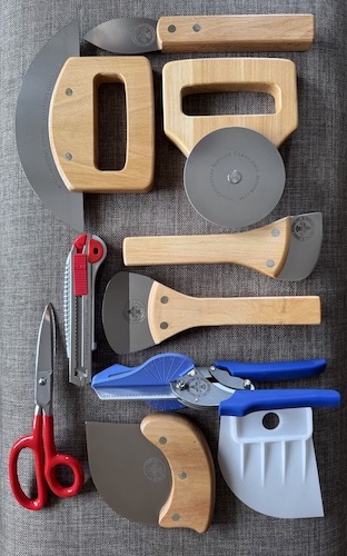 pro tool kit for wall upholstery installation